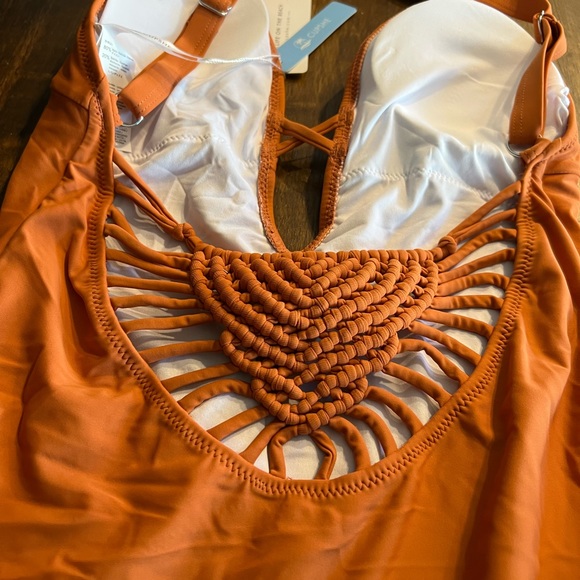 Gorgeous Rust/Orange one Piece - Picture 1 of 3